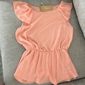 Summer peach top